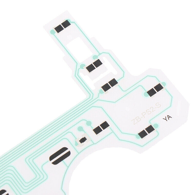 5Pcs Replacement Buttons Ribbon Circuit Board for PS2 Conductive Film Flex CY1