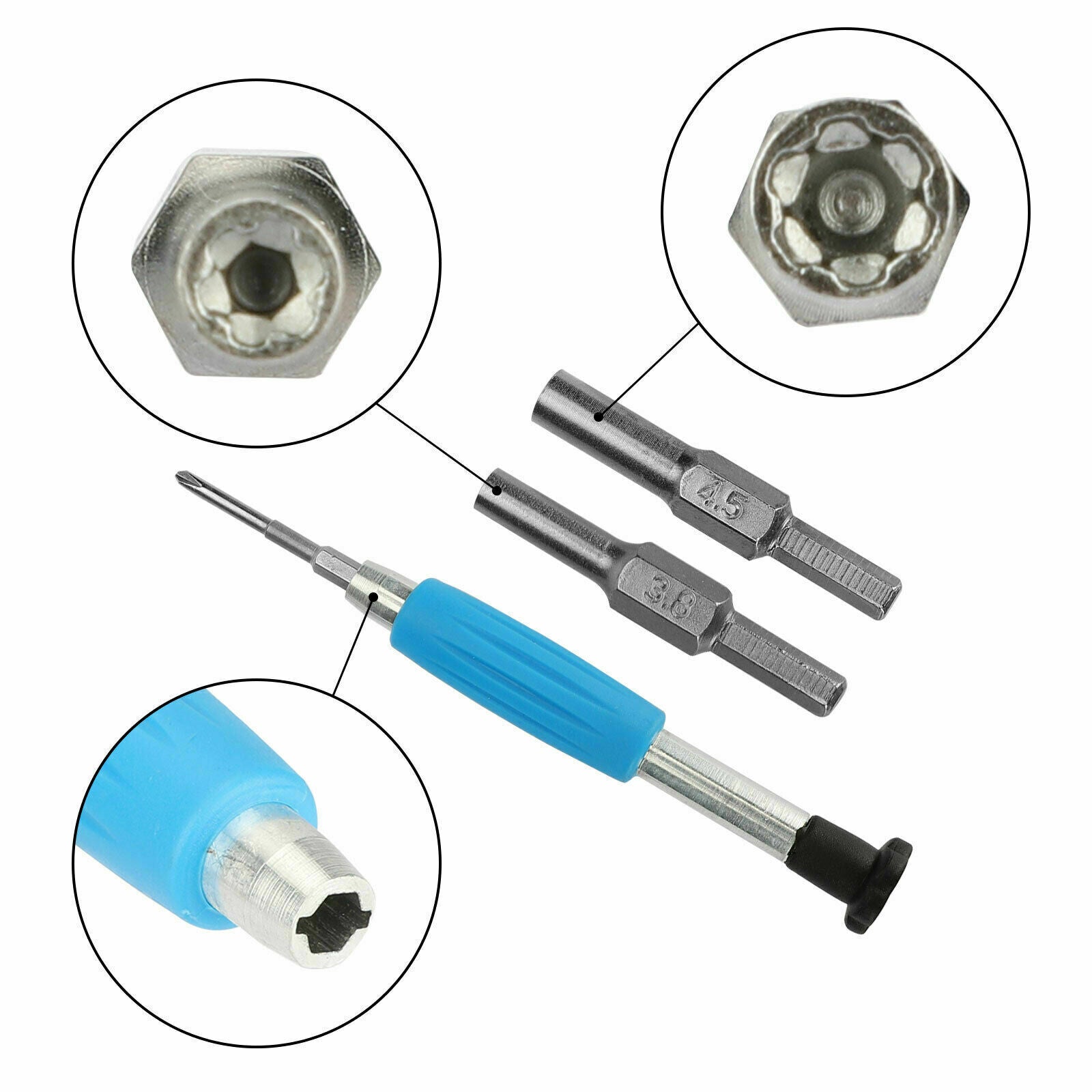 Screwdriver Set Repair Tool Kit For Nintendo Switch N64 NES Joy-con Wii Triwing