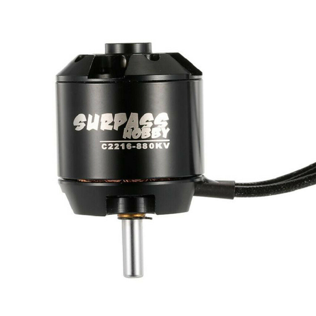 2216 880KV 14 Poles Brushless Motor for RC Fixed Airplane Parts