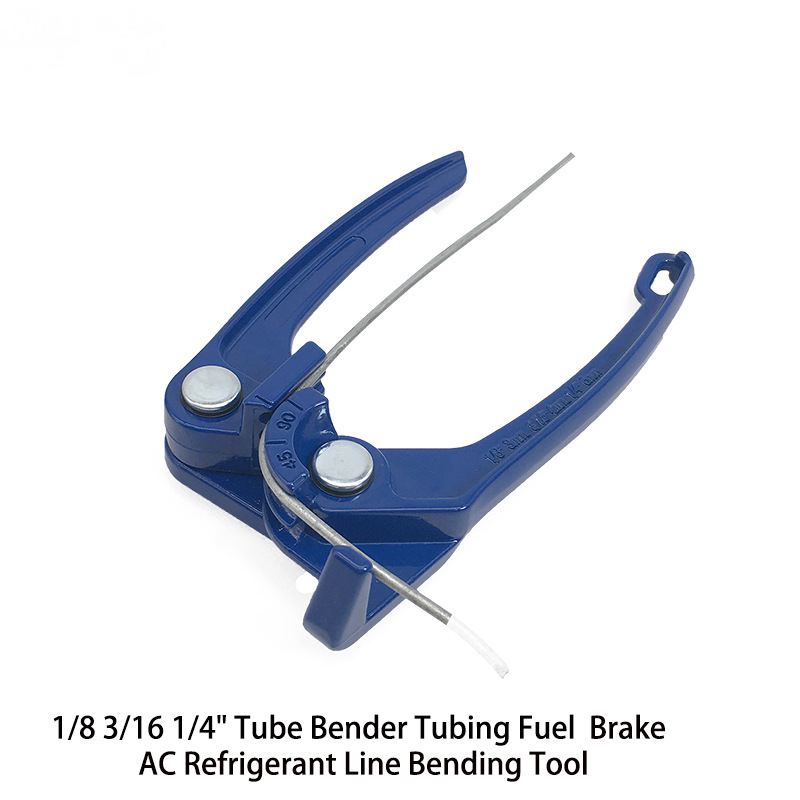 Manual Pipe Bender Aluminum Pipe Steel Wire Pipe Copper Elbow Small Mini 1/8-1/4