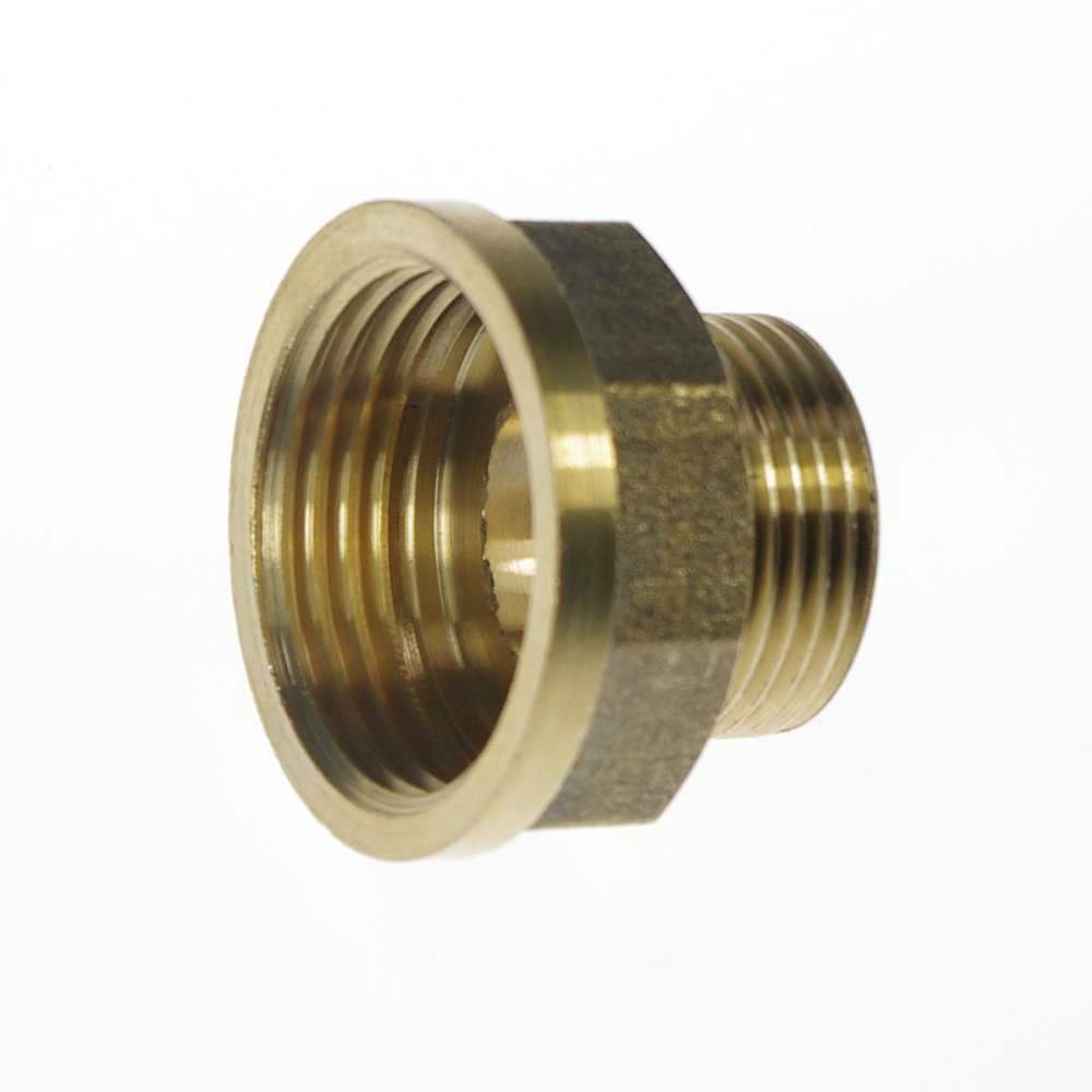 (5)Brass 1" Female x 3/4" Male BSPP Connection Bushing Adapter Reducer