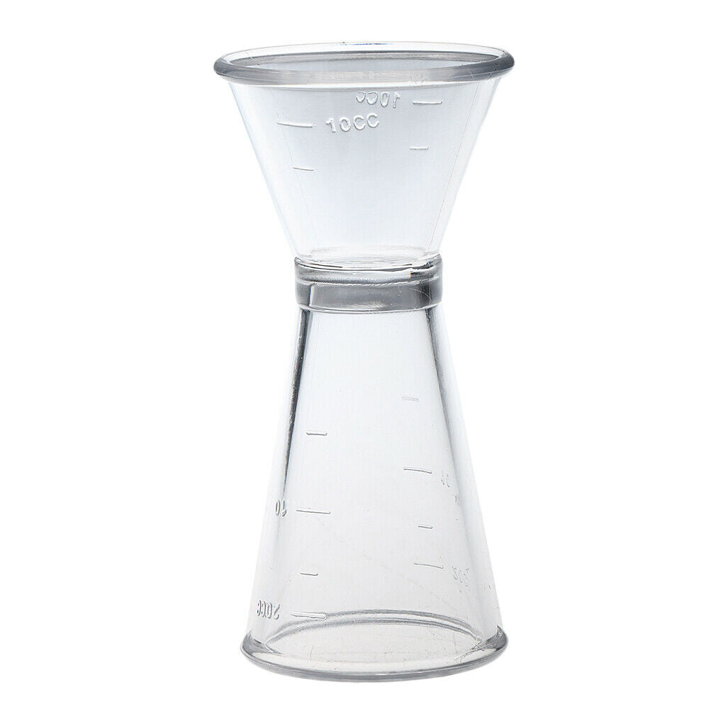 2 Piece Jigger Single Double Cocktail Wine Drink Measuring Cup for Bar Party