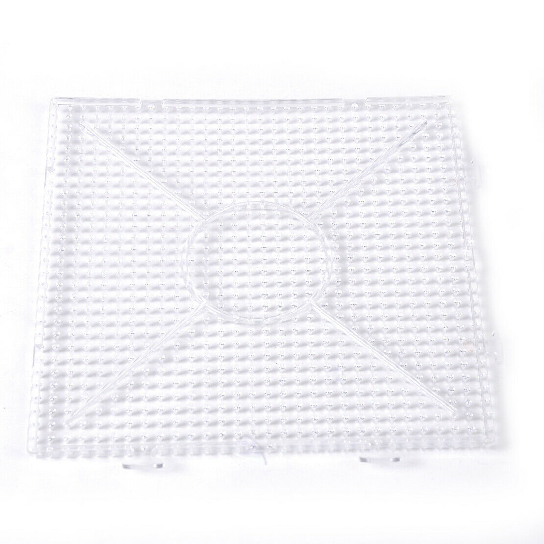 Square Clear Fusion Pegboard Template Peg Board fit Hama Perler Bead An