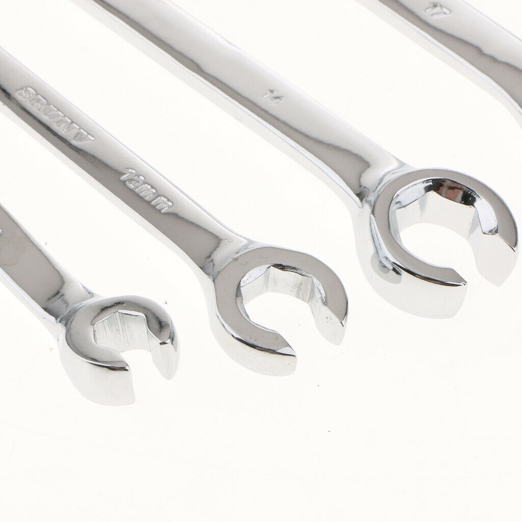 Open Spanner Flare Nut Wrench 6x8mm 10x12mm 13x14mm 15x17mm 19x21mm 22x24mm