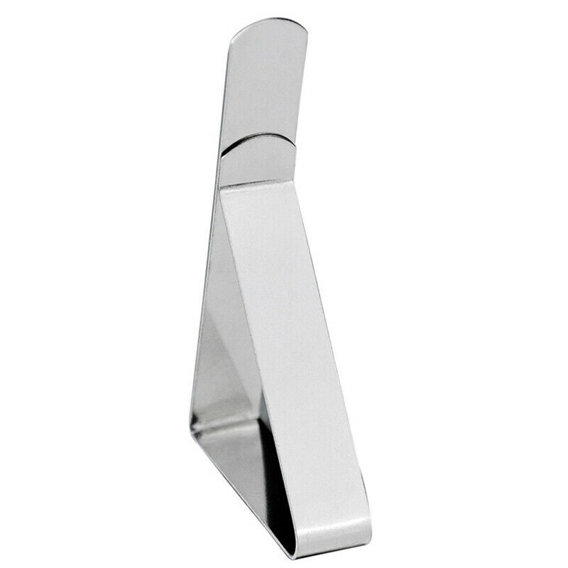 4PCS Stainless Steel Tablecloth Clamps Wedding Promenade Table Cover Hold.l8