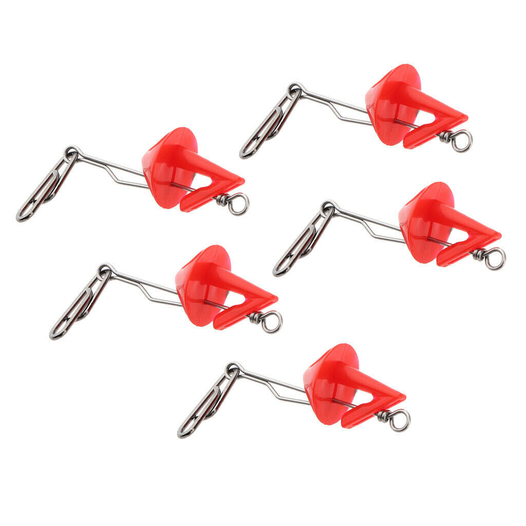 5x Long Trace Fast Bait Release Remover Fishhook Lure Detacher Removal Tool