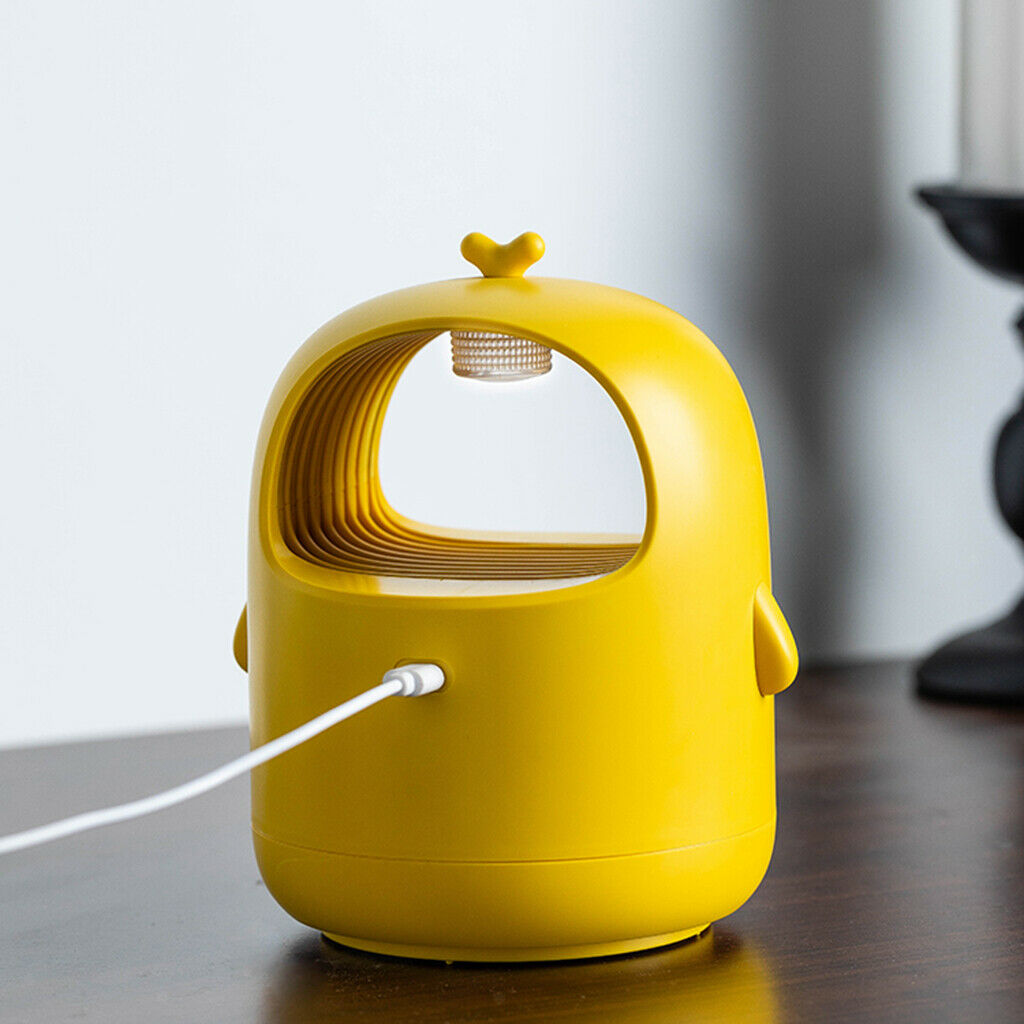 USB Mosquito Killer Lamp UV Lamp Cartoon Shape No Noise Insect Zappers