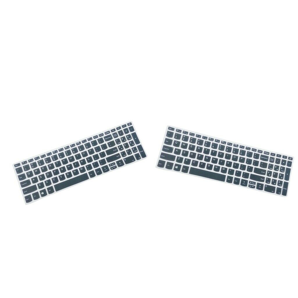 2Pcs 15.6'' Waterproof Keyboard Skin Film Protect Cover for Lenovo 5000
