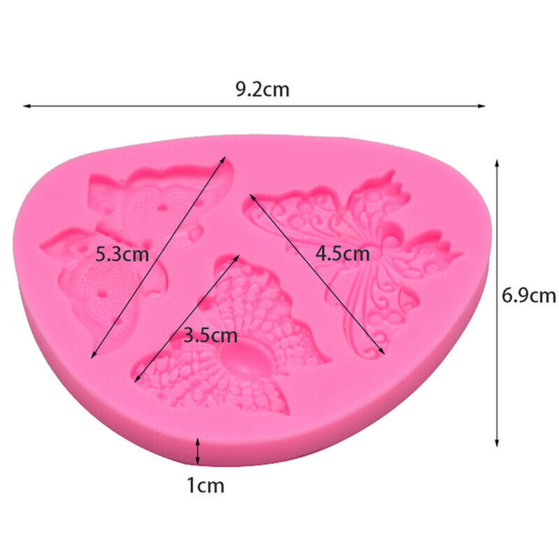 Sugarcraft Butterfly Silicone Molds Cake Decorating Tools DIY Fondant Mou.l8