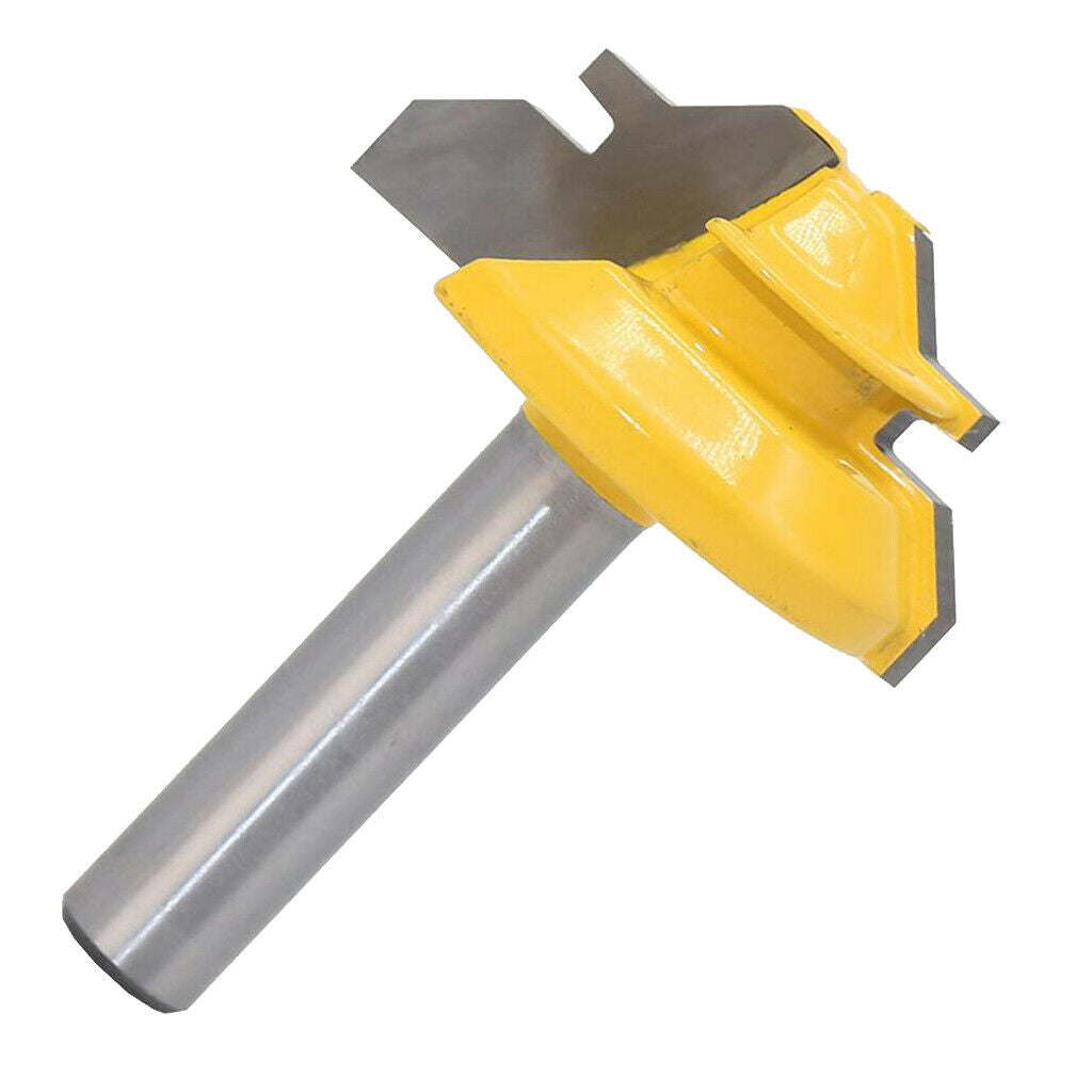 45 Deg Lock Miter Router Bit - 8mm *1-3/8" - 8mm Shank