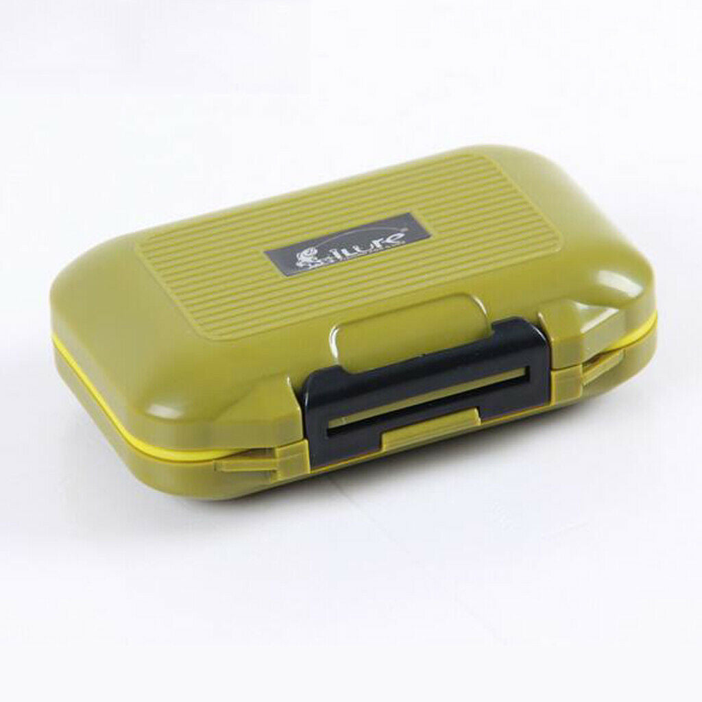 Rock Fishing Accessories Box Fishing Tackle Lure Storage Case Holder Green