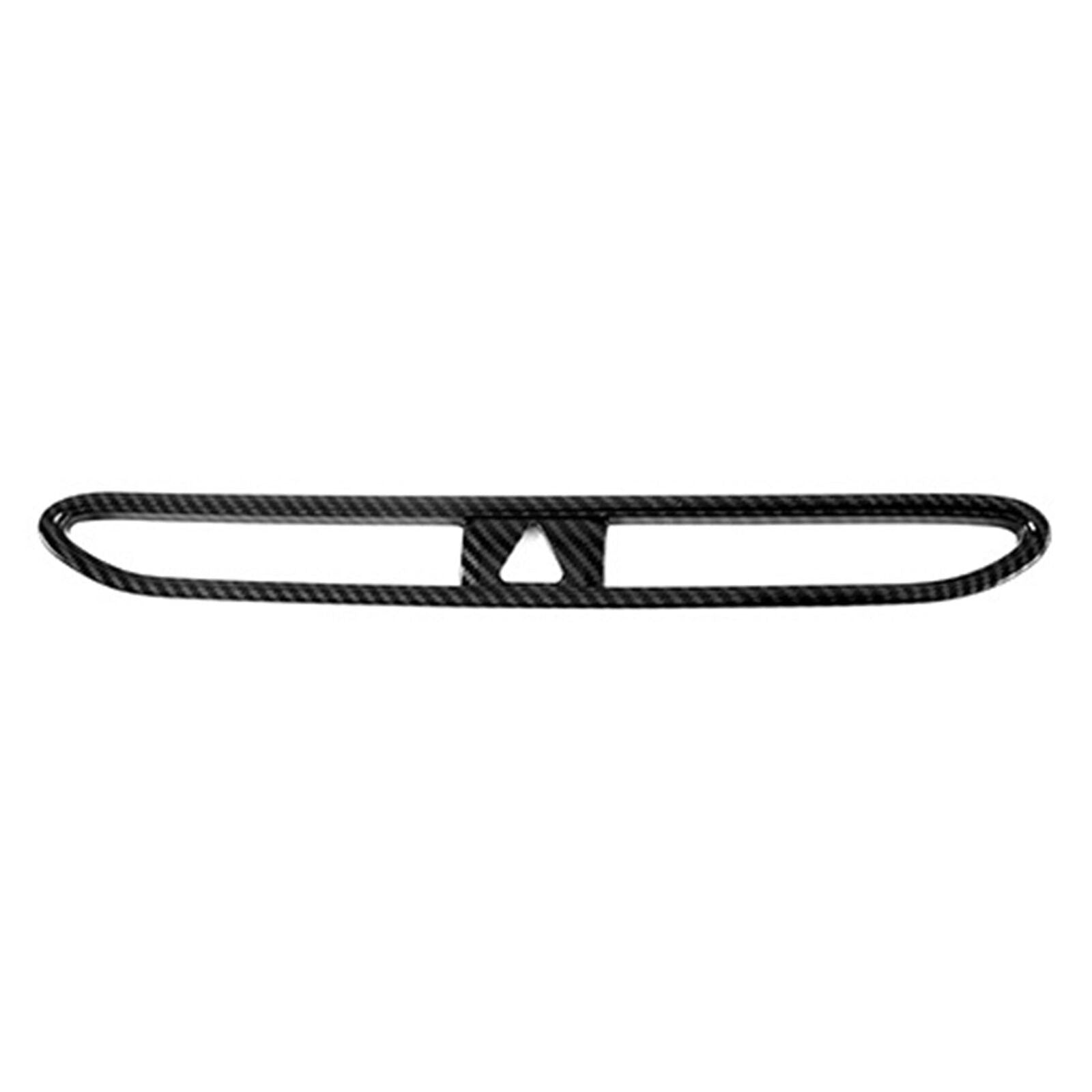 Carbon Fiber Dashboard Middle AC Vent Cover Trims For Hyundai Sonata 2020-2021