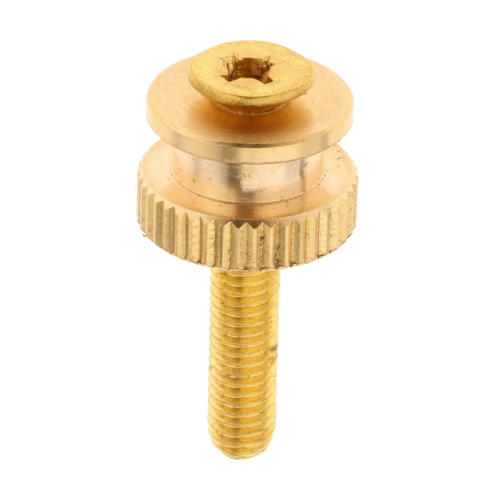 Quick Release Guitar Bridge Pins Brass for 6 String Guitar Replacement Parts