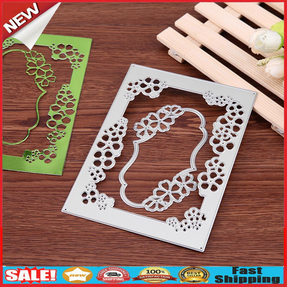 2pcs Cutting Dies Stencil for DIY Scrapbooking Decor Embossing Die Cuts @