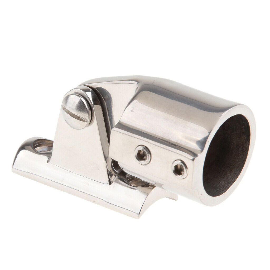 Bimini Cover Top Eye End Caps Fitting Hardware 1" Marine 316 Stainless Steel