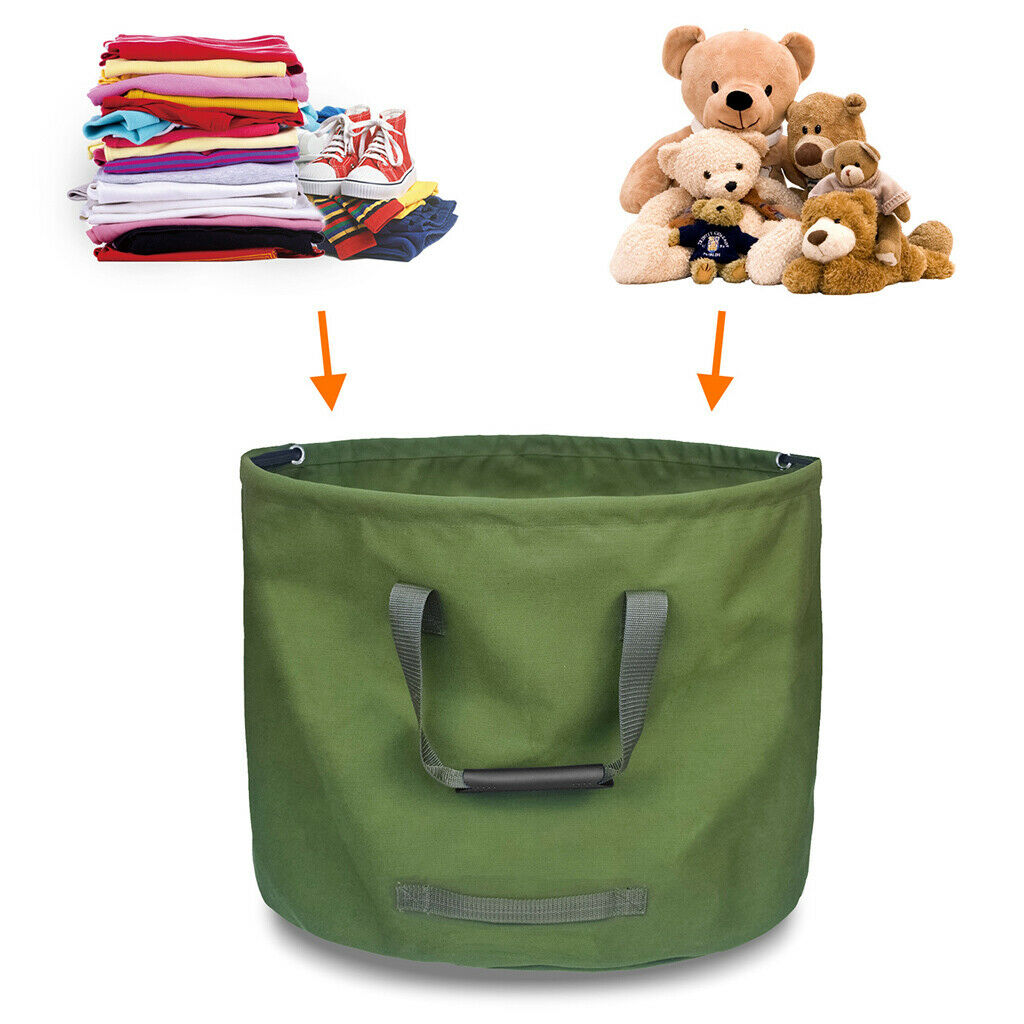 Gardening Bag Reusable Heavy Duty Garden Bag Lawn Leaf Bag Yard Waste Bag