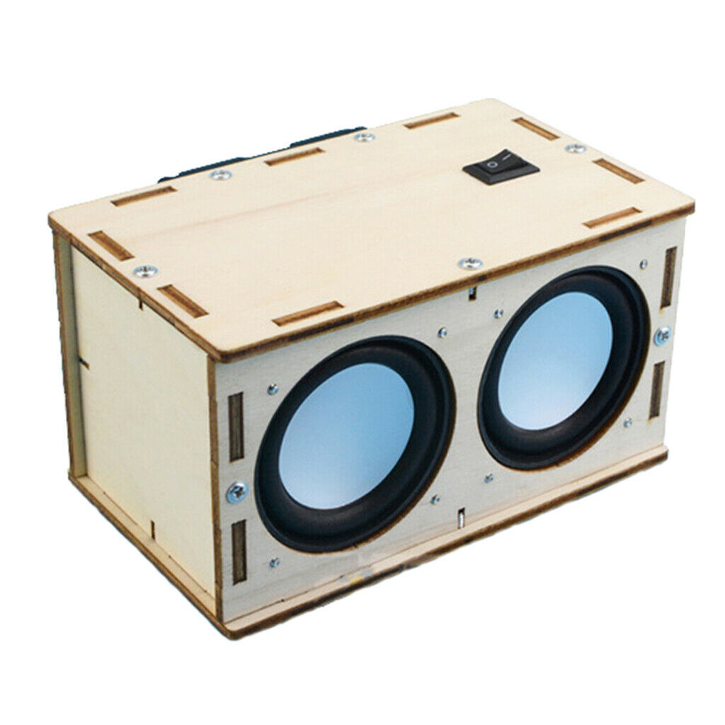 Stereo Bluetooth Speaker Material Physical Science Teaching Toys Craft