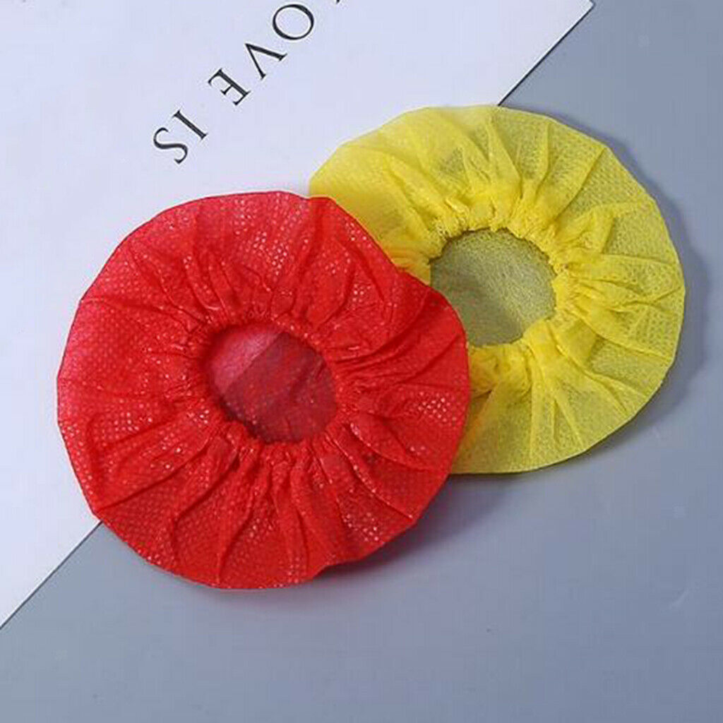 400x Sanitary Non-woven Microphone Cover Windscree KTV Stage Mic Covers Cleaning