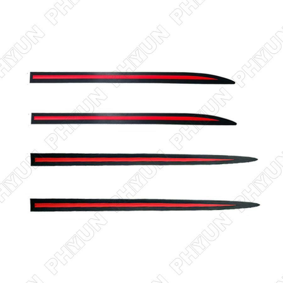 Universal Car Side Skirt Door Side Line Sill Molding Trim Cover Body Protector