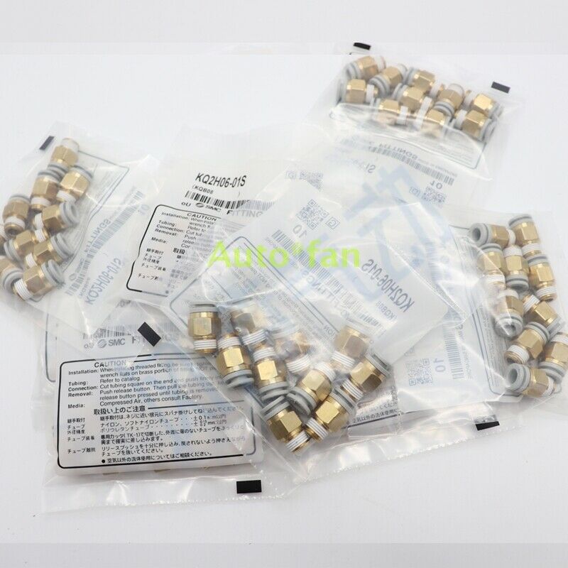10 PCS/Bag Geniune New SMC KQ2H04-M6A Fittings For Cylinder Solenoid Valve
