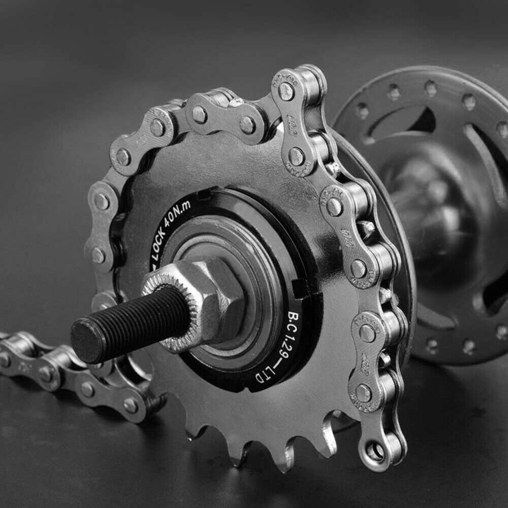 Fixed Gear Bike Chain Single-Speed Rust-proof Bicycle Chain 98 Links Steel Tool
