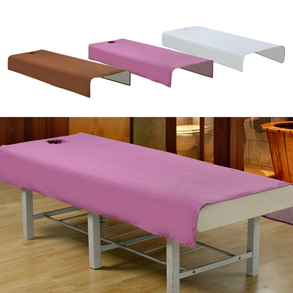 3 Pieces Salon Beauty Tattoo Sauna Bed Table Sheets Cotton Covers Washable