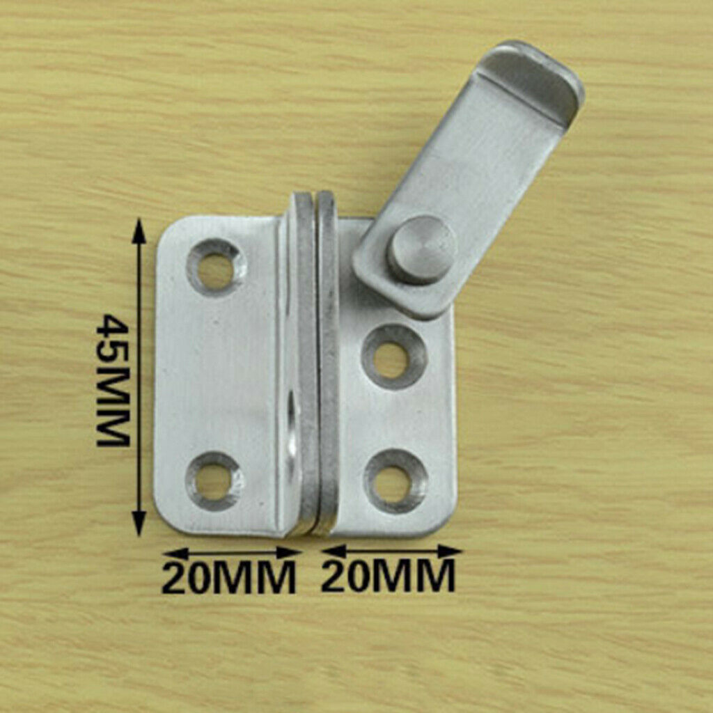 Door Latch Lock Safety Guard Cabinet Door Security Hasp Indoor Multi-Purpose