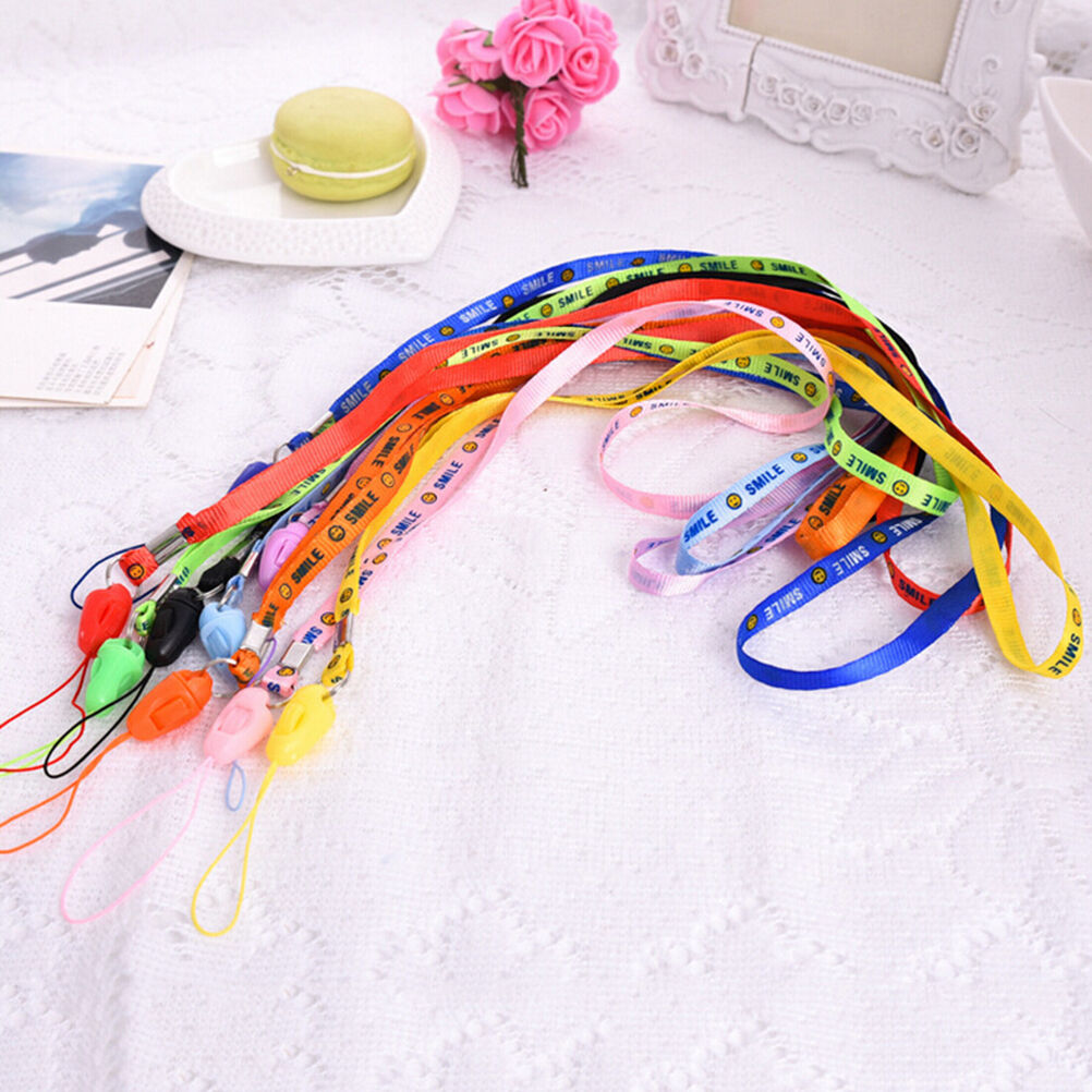 10X Nylon Neck Strap Lanyard Keychain Card Key Phone Holder S Re