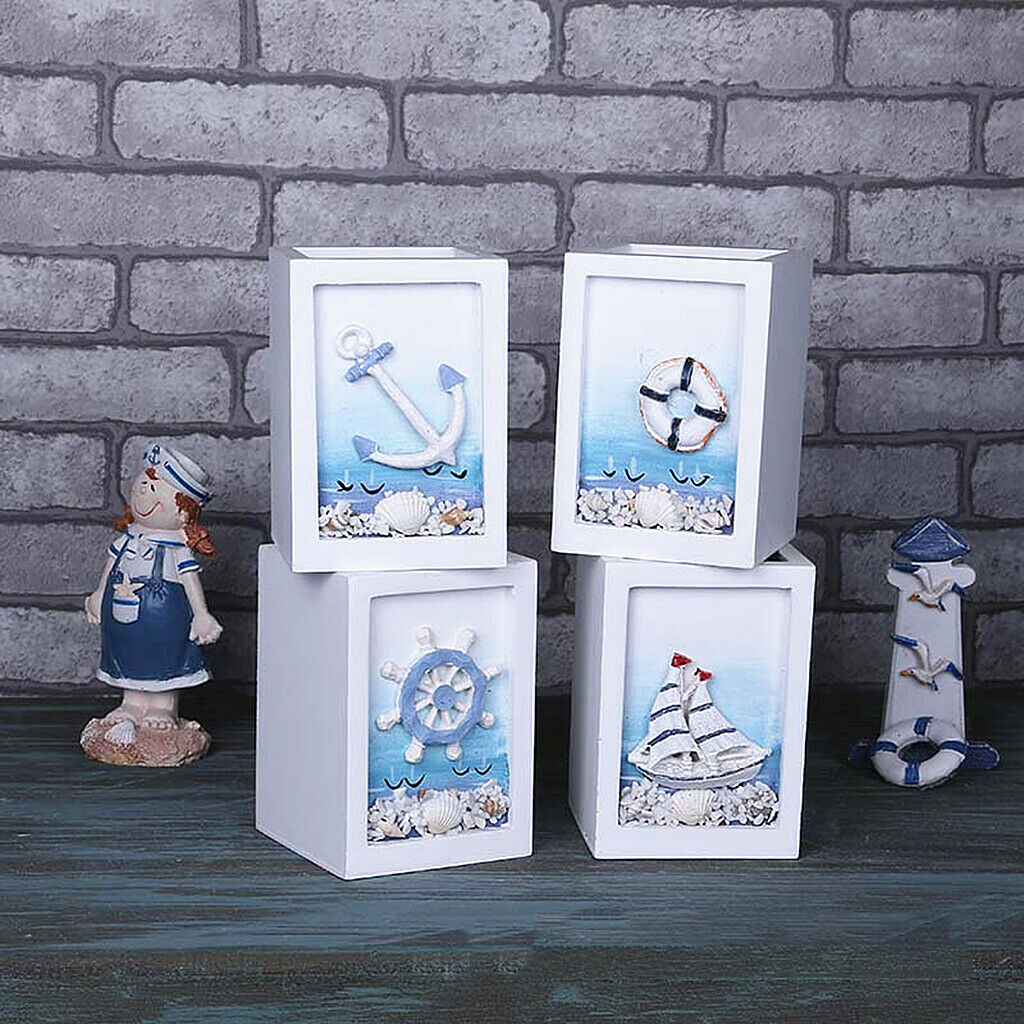 Pencil Holder Stationery Organizer Storage Office Desk Pen Container Sailing