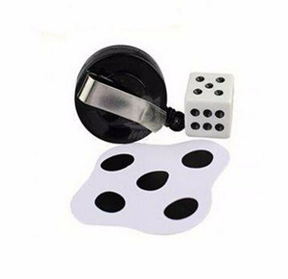 Easy Magic Close-up Dice Magic Trick Flat Dice Easy To Learn Mini Magic B.l8