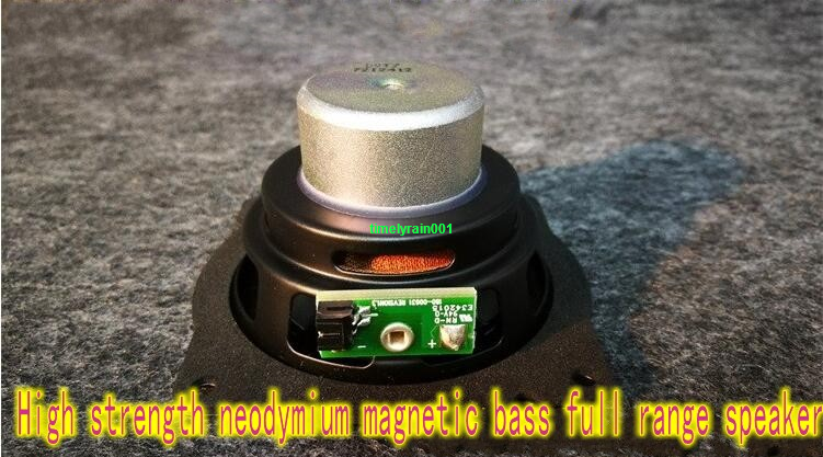 2pcs 3"inch Woofers 4Ω 12.5W~30W Neodymium speaker Loudspeaker Home Audio Parts