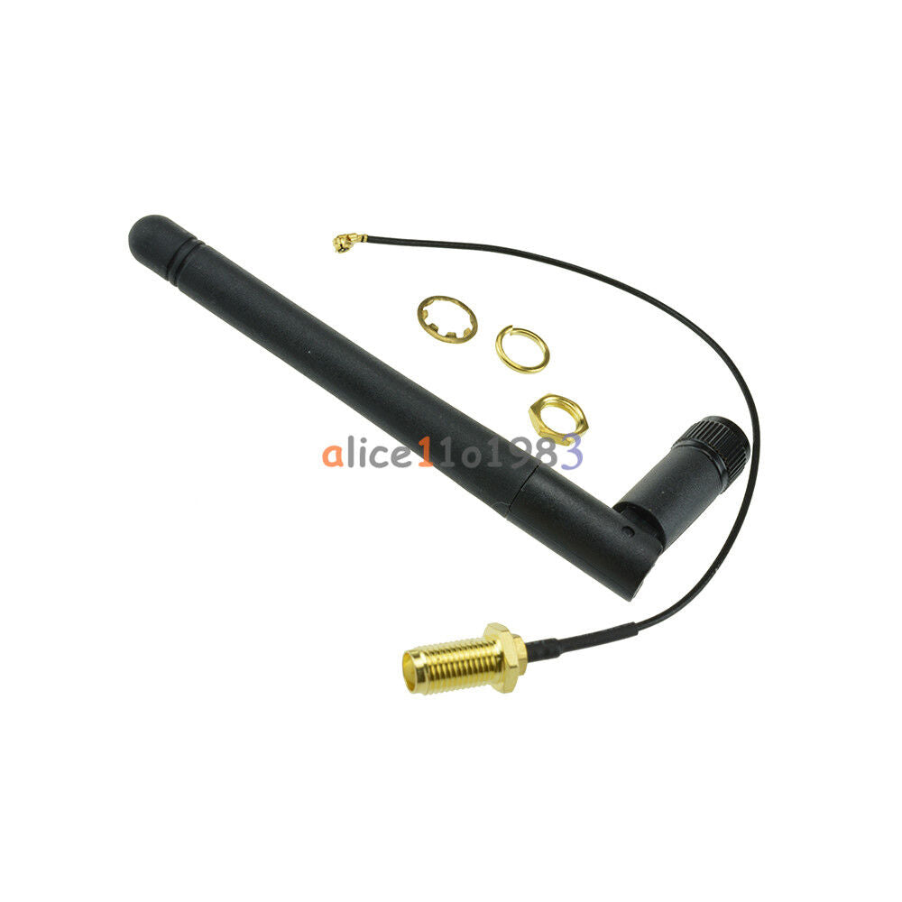 2PCS 2.4G Wireless SMA Antenna 2dB Gain for NRF24L01+ PA CC2500 Arduino Module