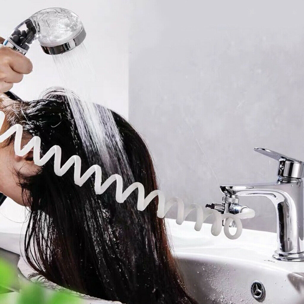 Flexible External Shower Set Bathroom w/ 1.5m Hose Easy to Install for Bidet