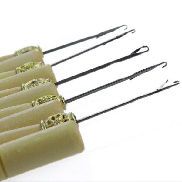 10Pcs Feather Hair Extension Tool Kit Hook  Threader DIY Tool
