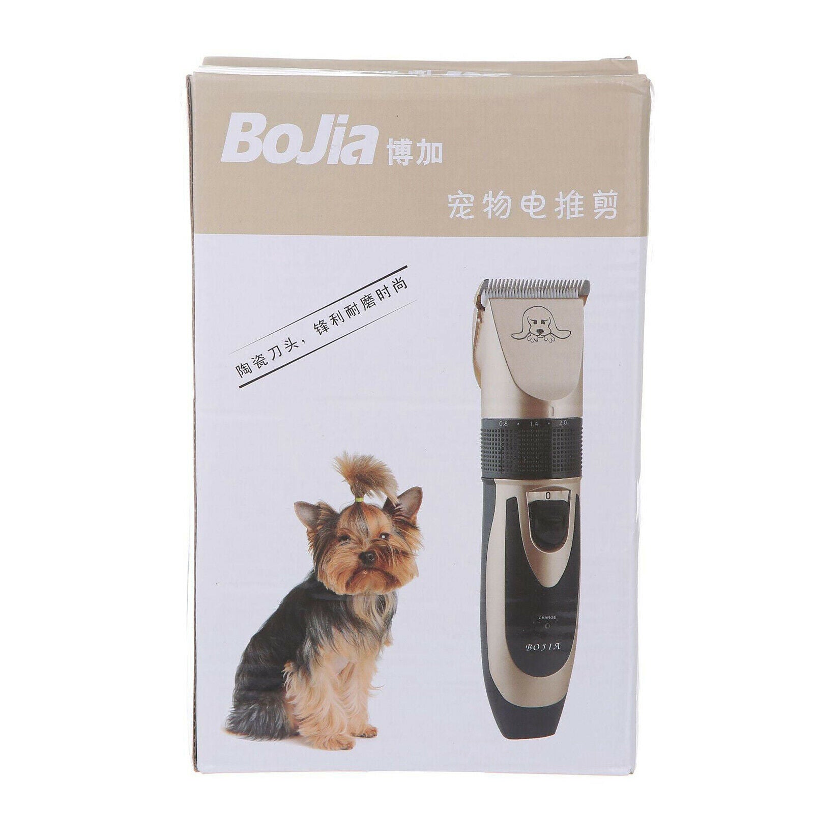 Dog Grooming Kit Clippers, Low Noise, Electric Quiet, Rechargeable, Cordless,