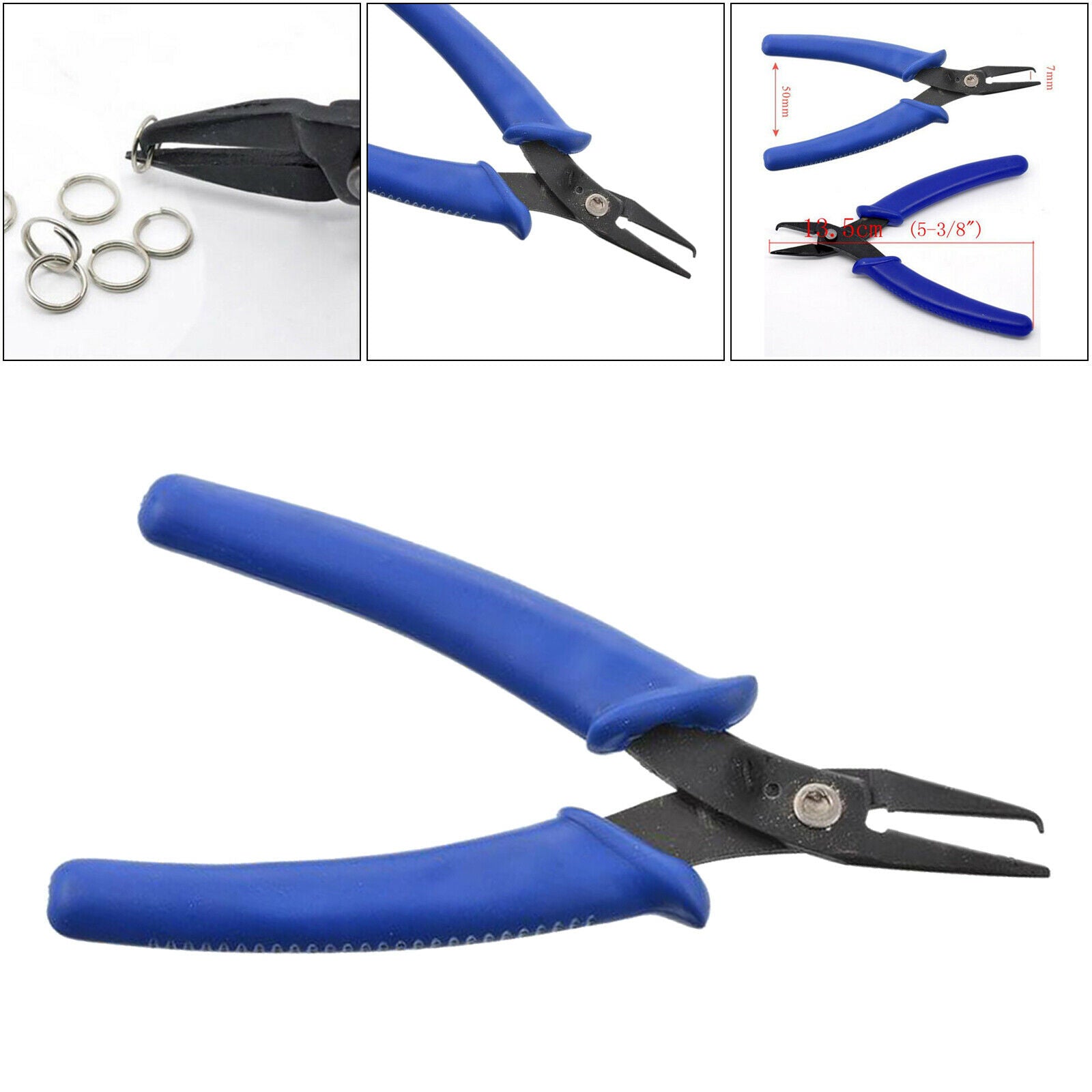 5 Inch Small Needle-nose Pliers Hand Pliers for Precision Cutting Wires Bead