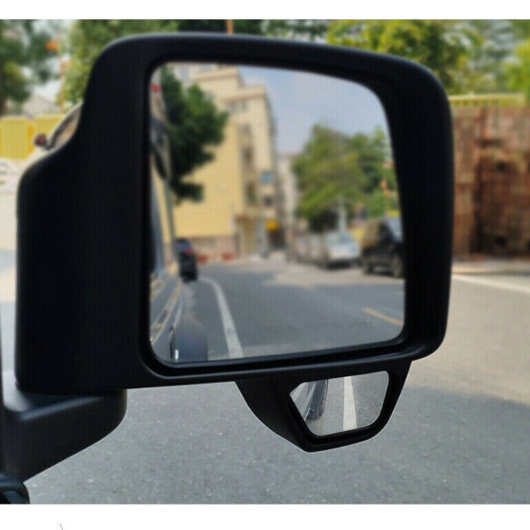 2 Wide Angle Mirror Rearview Blind Spot Mirror fit for Suzuki Jimny 2018 to 2020