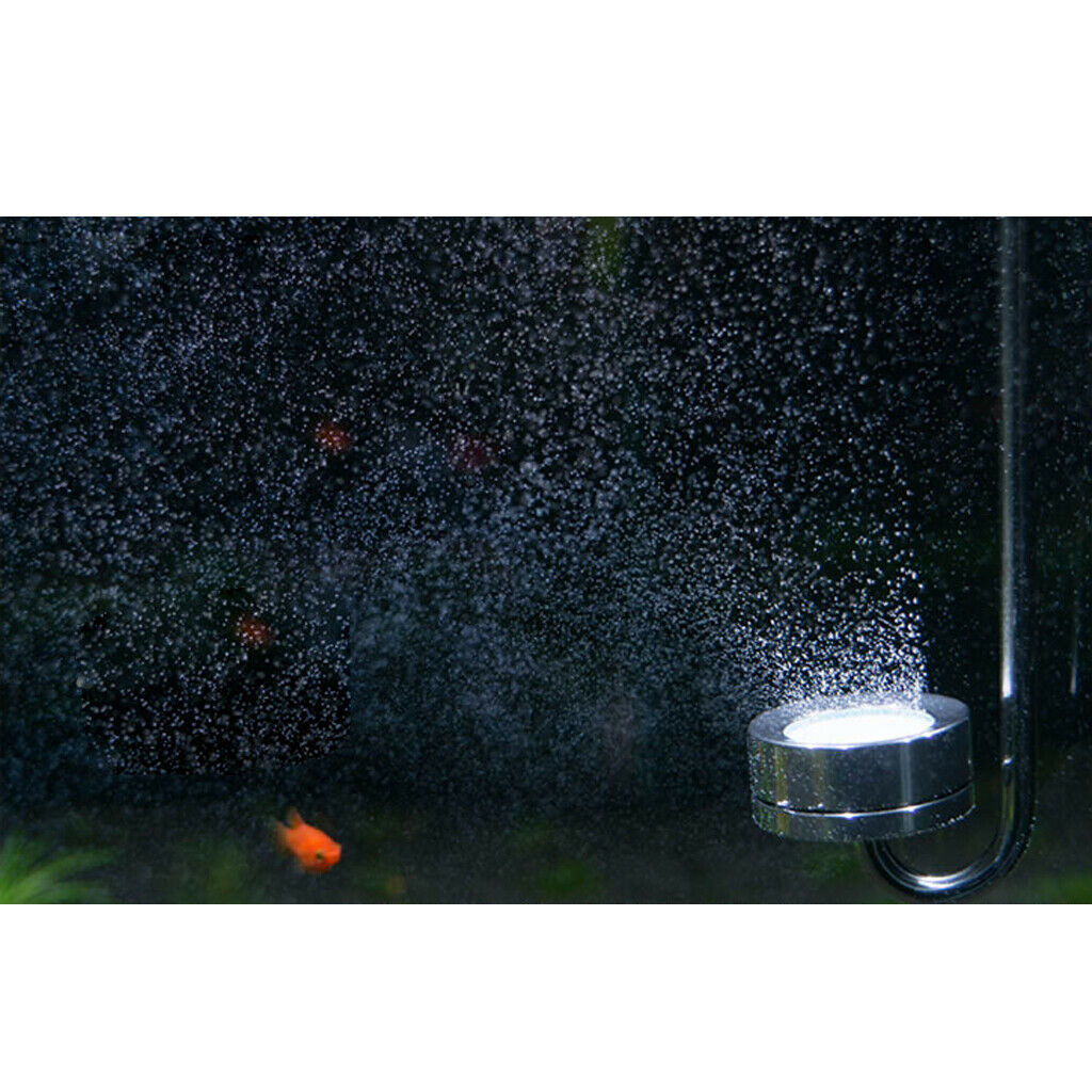 CO2 Diffuser with Stainless Steel Connecting Tube Suction Cups for Fish Tank