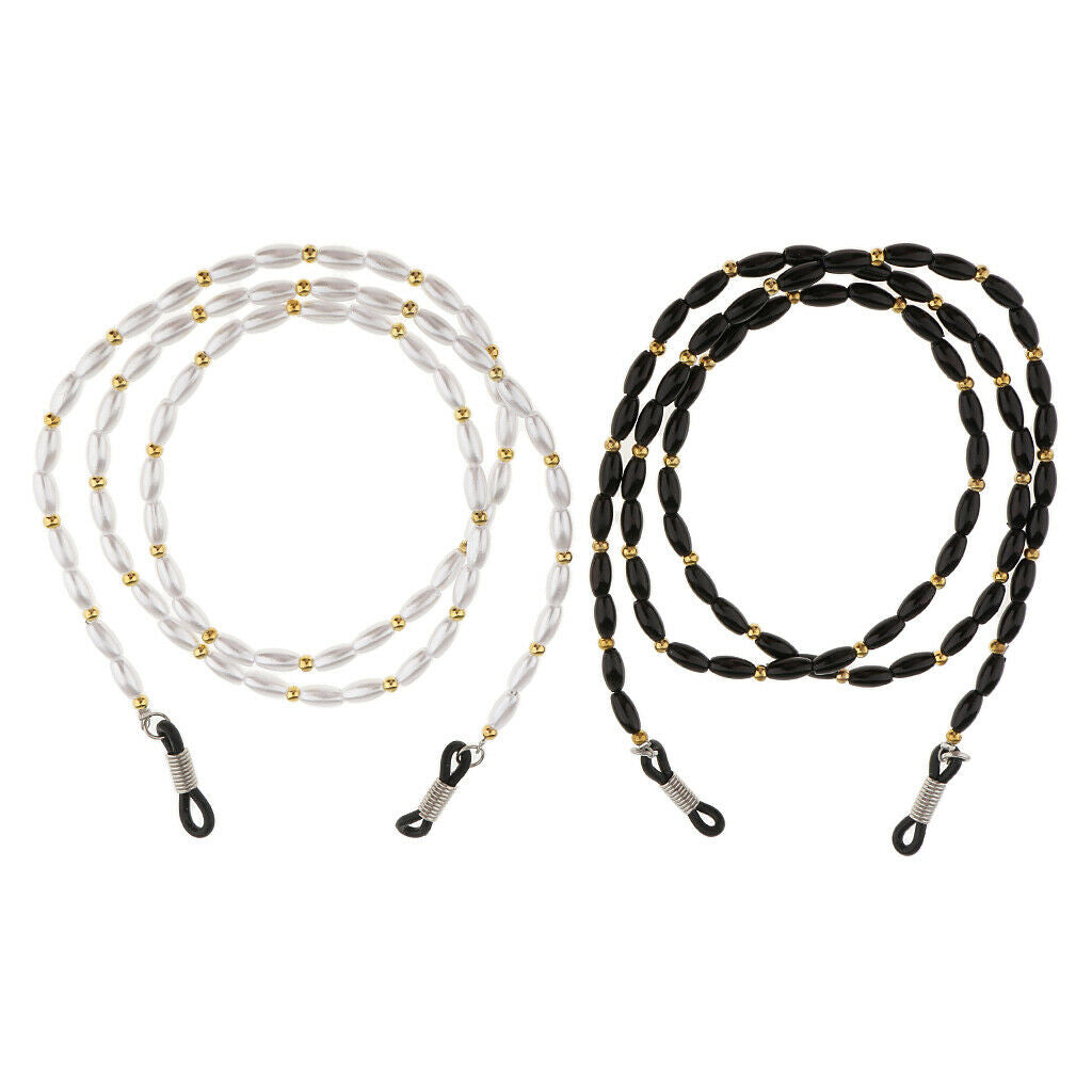 6 Pieces Glasses Bra Chains Sunglasses Neck Strap