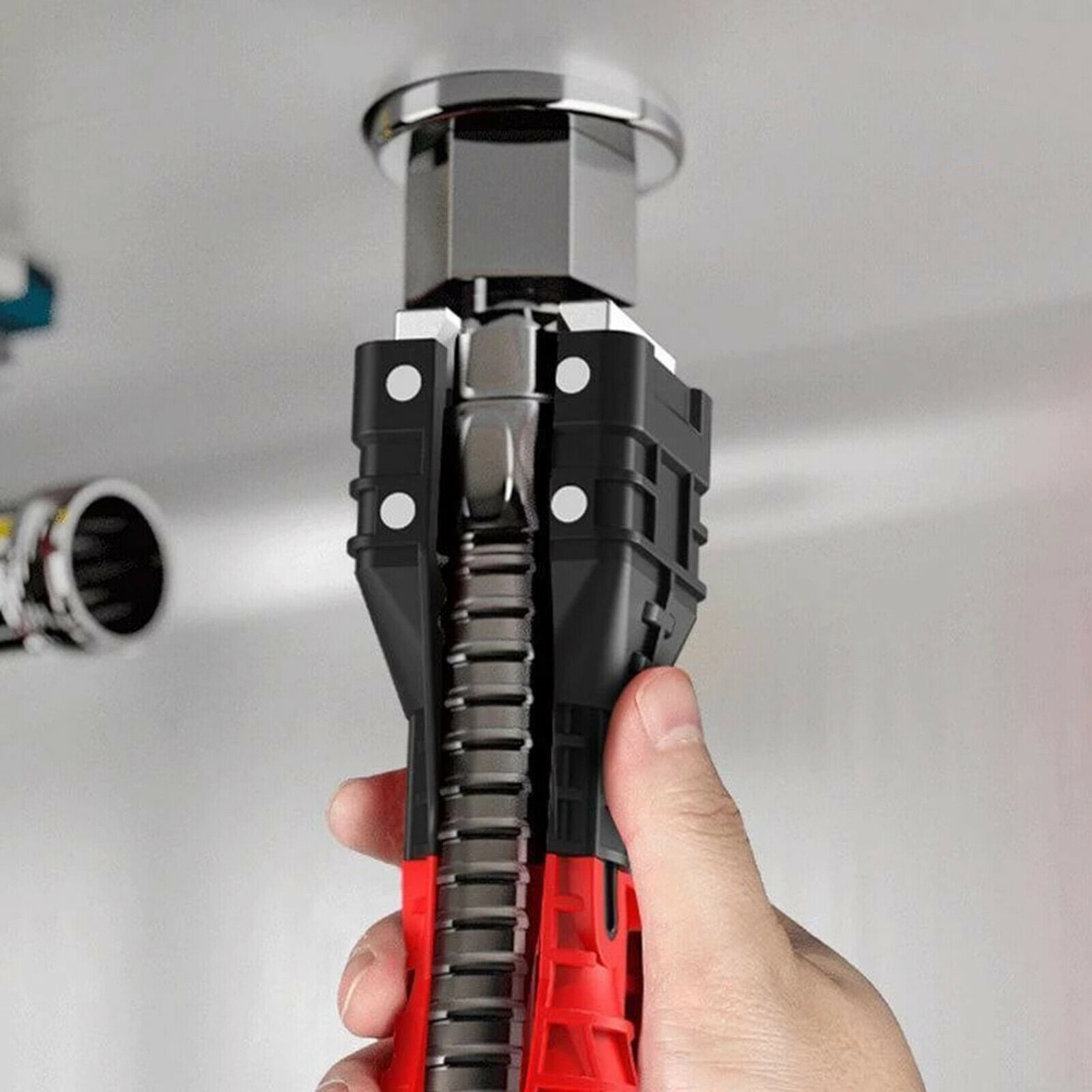 Foldable Sink Faucet Installer Double Sided Wrench Plumbing Repair Tool Kits