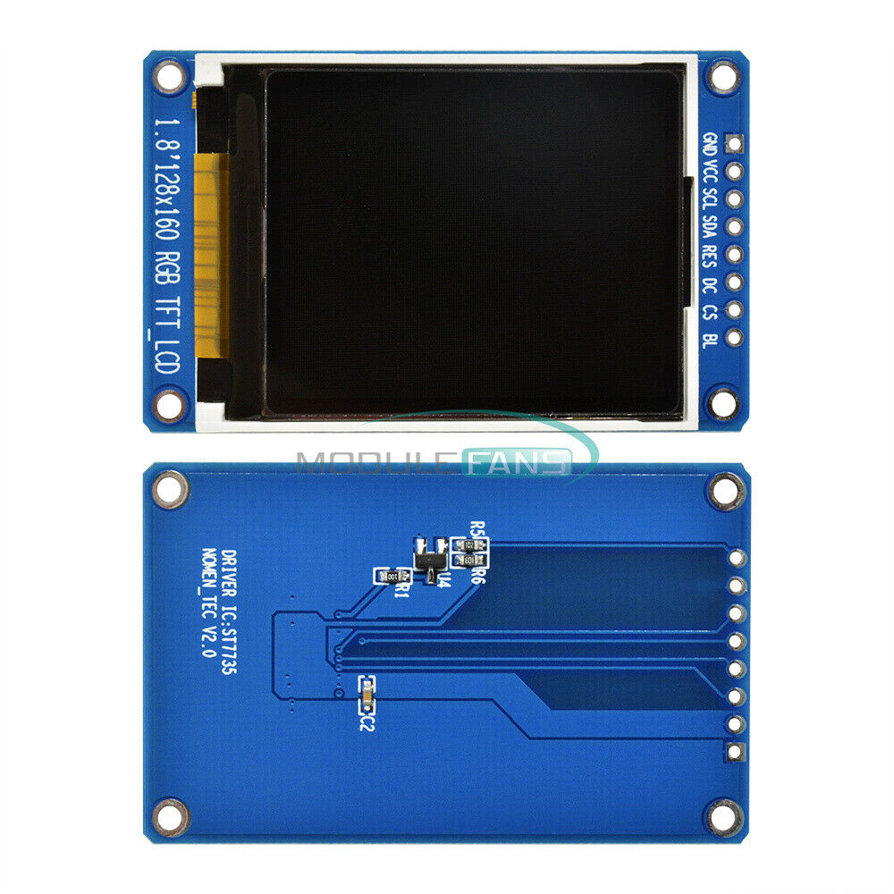 128x160 1.8 inch TFT Full Color SPI LCD Display Module replace OLED for Arduino