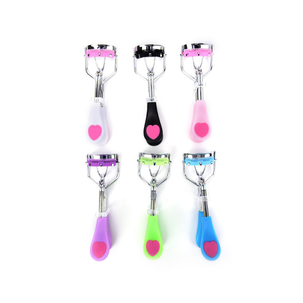 Handle Eye Curling Eyelash Curler Clip Beauty Makeup Eyelash Tool With CombDEAU