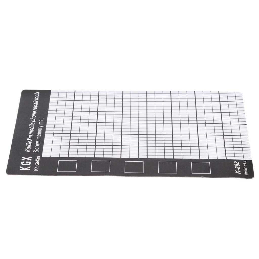 Magnetic Screw Memory Chart Mat Repair Work Pad Magnetic Project Mat