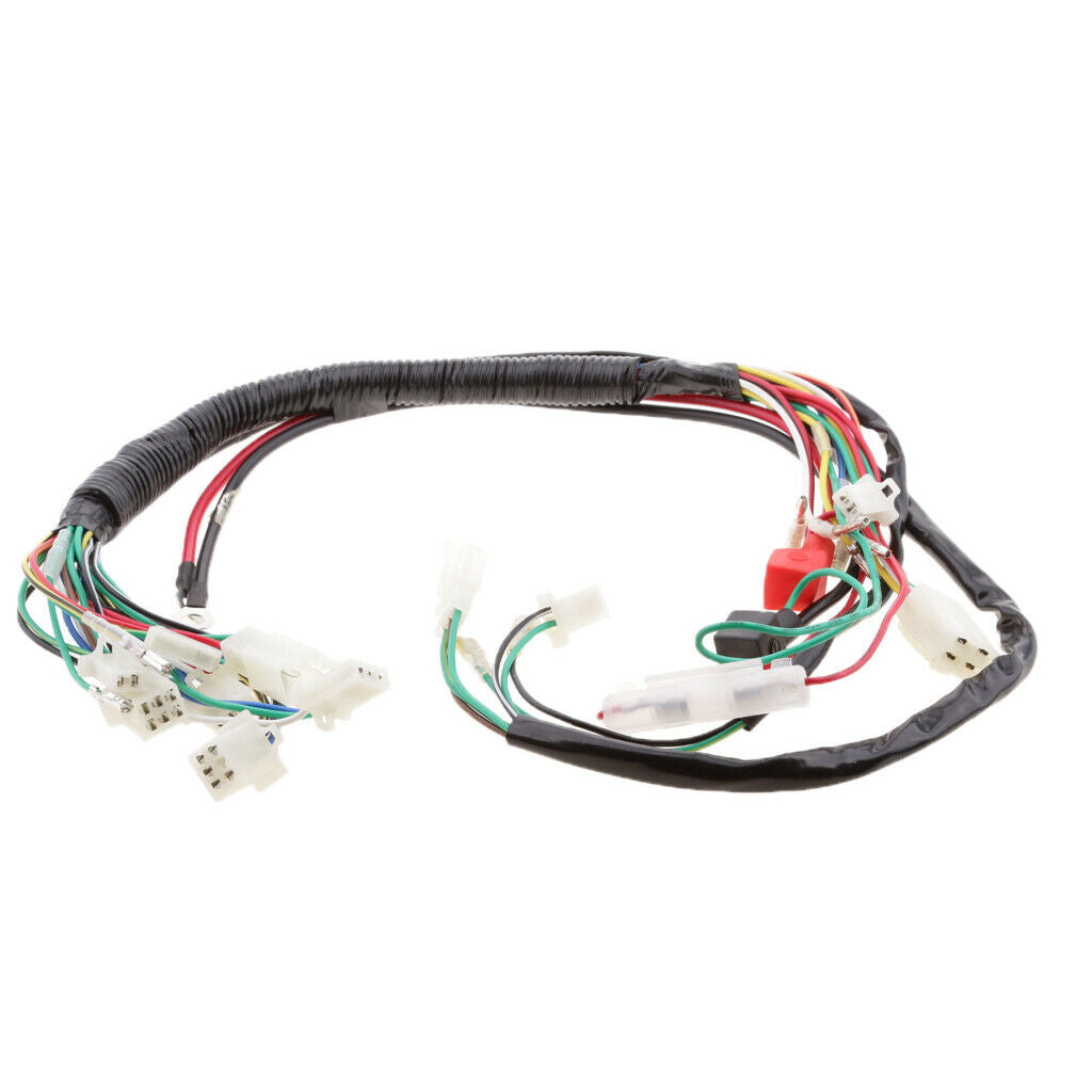 1 piece wiring harness headlight wiring harness and remote control