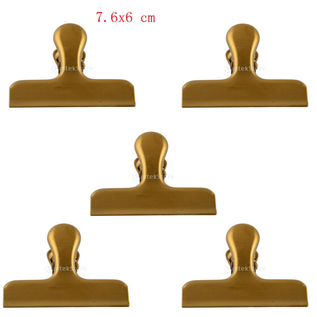 5 pieces stainless steel locking clip made of metal, locking clips