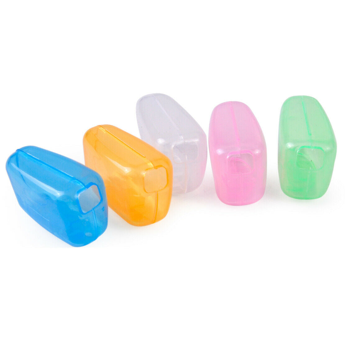 5Pcs Travel Toothbrush Head Cover Cap Holder Cleaner Case Protect Camping An