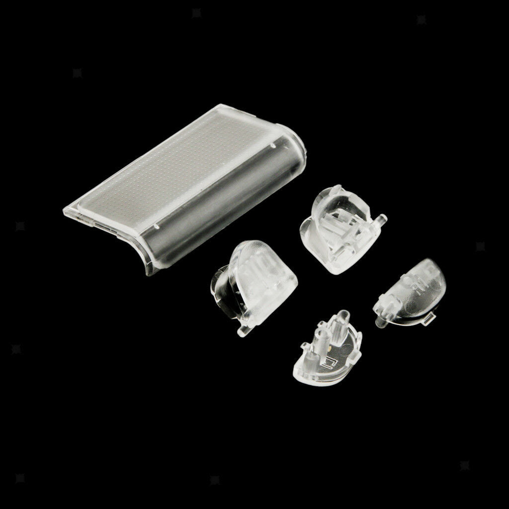 2x For Sony PS4   4 Full Button Set - Glow in Dark Night Luminous