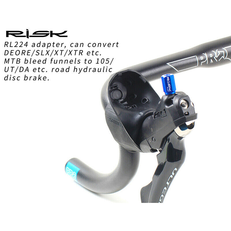 Bike Bleed Funnel Adapter Hydraulic Disc Brake Oiling Bicycle Repair To.l8