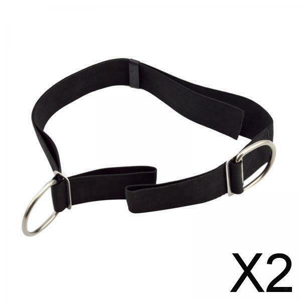 2X Dive Harness Crotch Strap with Loop 50mm Scuba Diving Webbing Crotch Straps