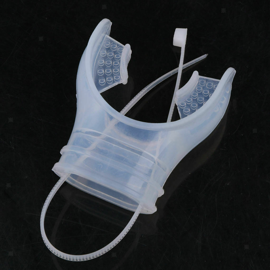 2 Pieces / Set Silicone Scuba Breathing Tube Snorkel Dive Mouthpiece Diving